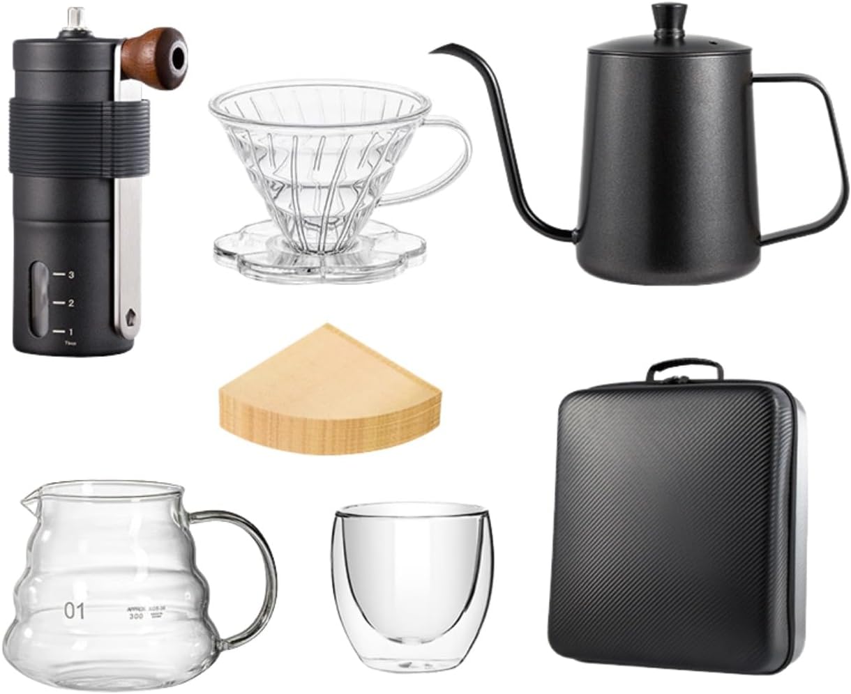 Zxylerクラシック磁器茶具セット 8点セット ろ過網付きティーポット